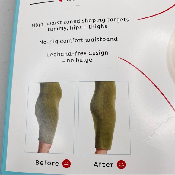 Spanx High Waist Shaping Short Black NIB - Picture 5 of 6